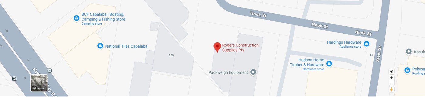 Rogers Construction Supplies map location